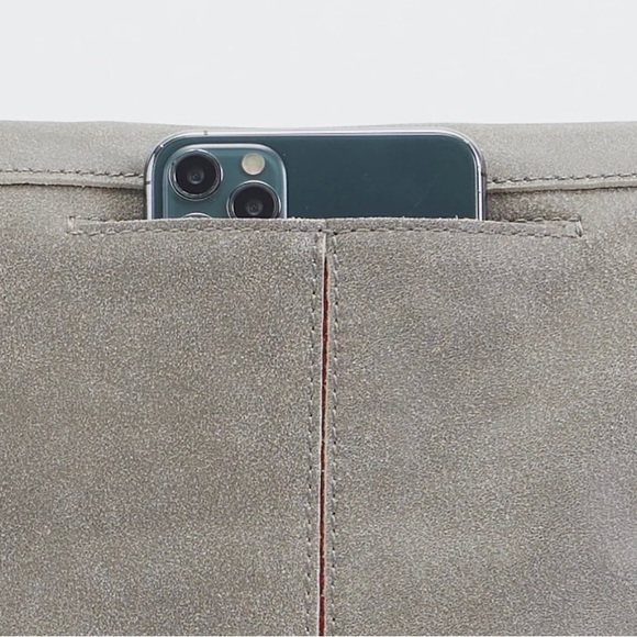 Hammitt Pewter crossbody bag and dust bag - Picture 4 of 12